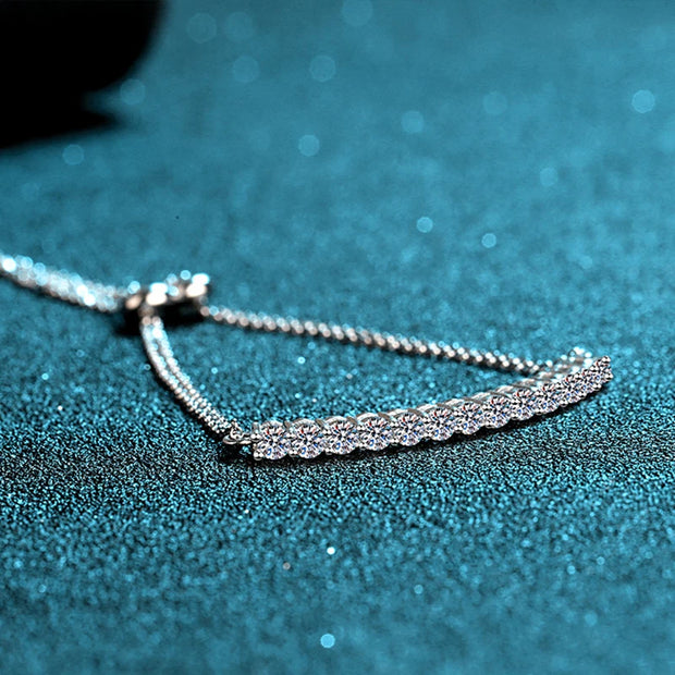 3mm  Luxury Moissanite Bracelet