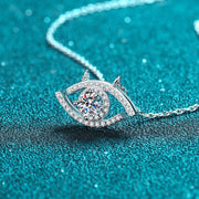 NeeTim Real Moissanite Pendant Necklace For Women 925 Sterling Silver Pass Diamond Tester Wedding Party Bridal Fine Jewelry Gift
