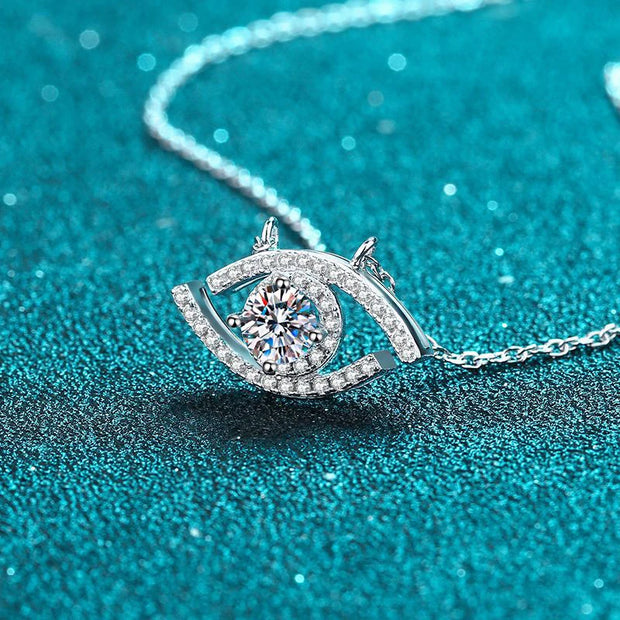 NeeTim Real Moissanite Pendant Necklace For Women 925 Sterling Silver Pass Diamond Tester Wedding Party Bridal Fine Jewelry Gift