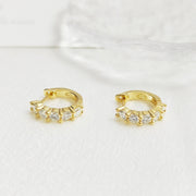 3mm D Color Moissanite Earrings