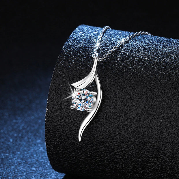 1ct Flow Pendant Necklace