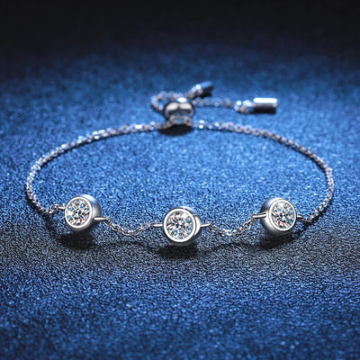4mm Moissanite Bracelet
