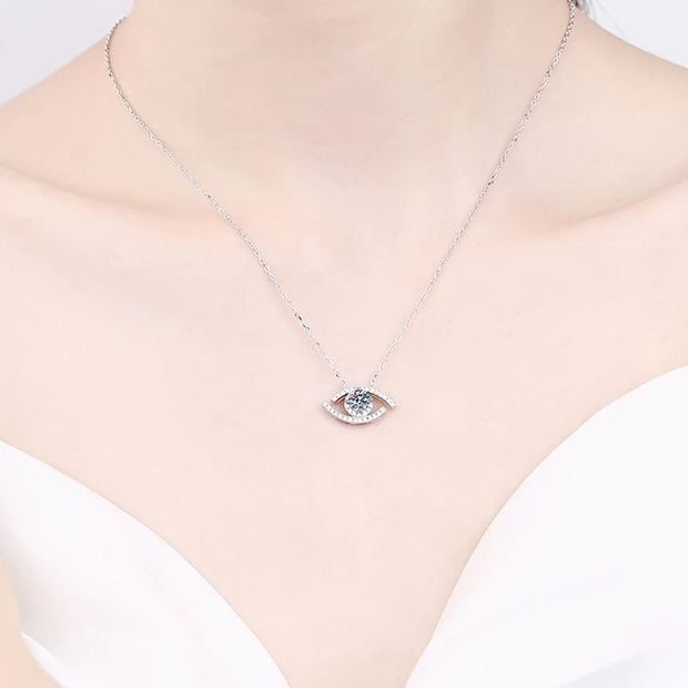 NeeTim Real Moissanite Pendant Necklace For Women 925 Sterling Silver Pass Diamond Tester Wedding Party Bridal Fine Jewelry Gift