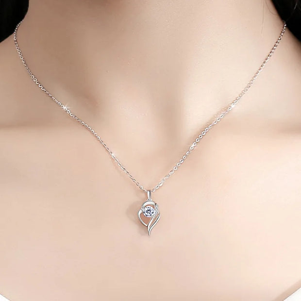 1ct Handless Love Pandent Neckless