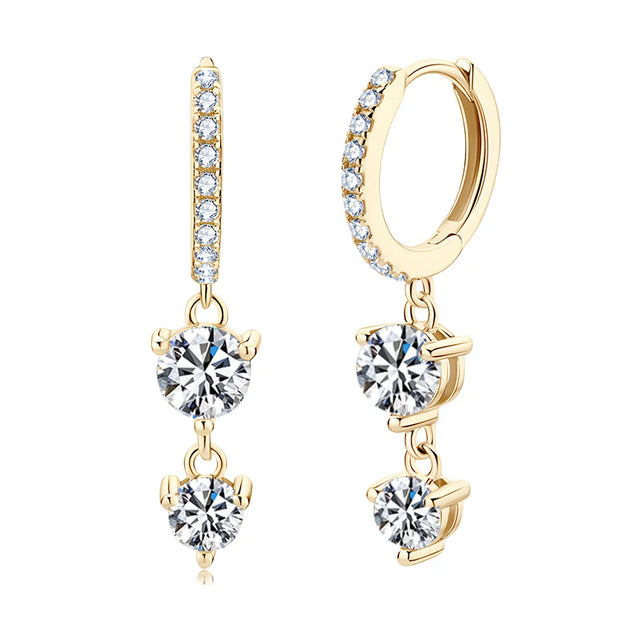 Sparkling Drop Earings