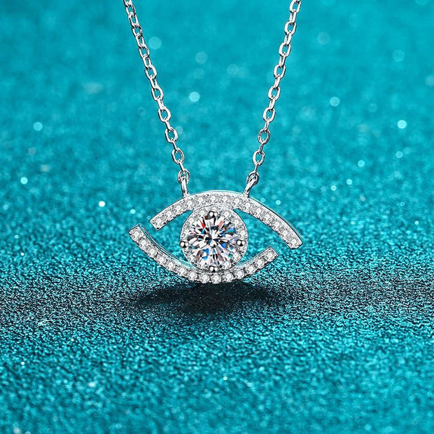 NeeTim Real Moissanite Pendant Necklace For Women 925 Sterling Silver Pass Diamond Tester Wedding Party Bridal Fine Jewelry Gift