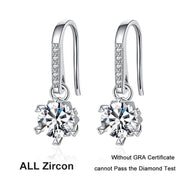 Moissanite Luxury Hoop Earring