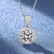 2Carat Moissanite Necklace