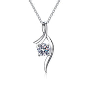 1ct Flow Pendant Necklace