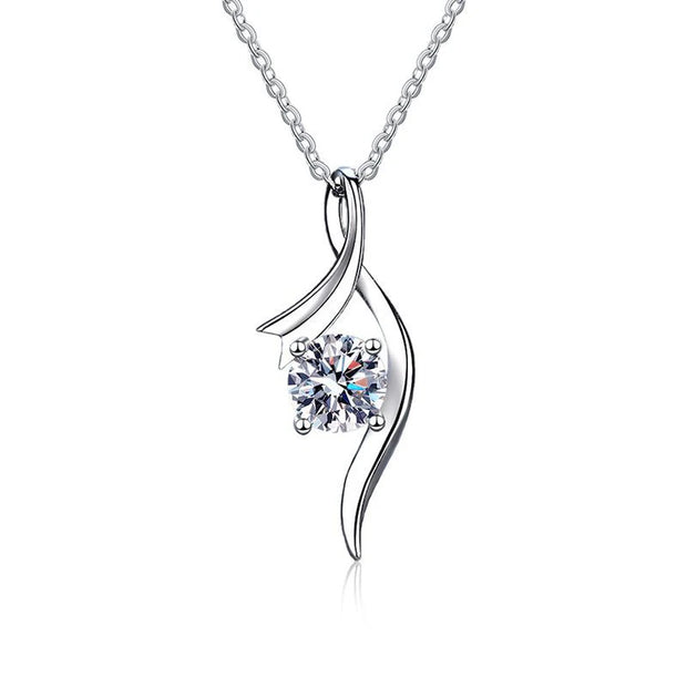 1ct Flow Pendant Necklace