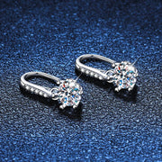 Moissanite Luxury Hoop Earring