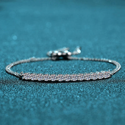 3mm  Luxury Moissanite Bracelet